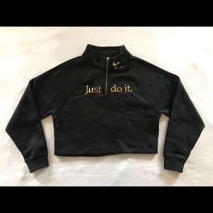 Nike Sportswear Funnel Neck 1/2 Zip Crpd Pullover